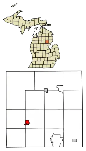 Localisation de West Branch