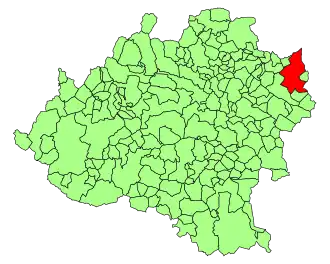 Localisation de Ágreda