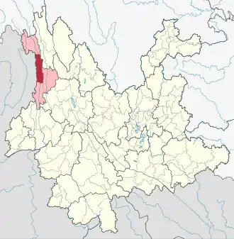 Localisation de Fúgòng Xiàn