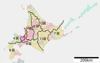 Carte de la circonscription.
