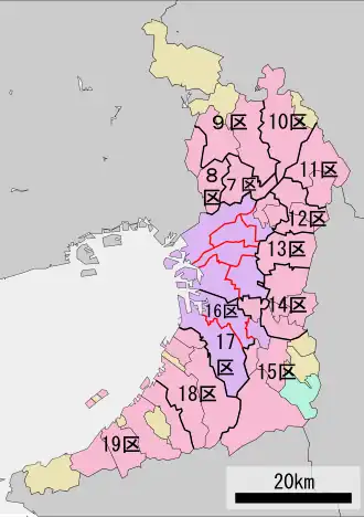 Carte de la circonscription.