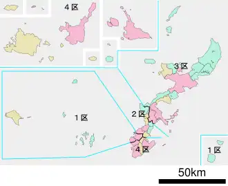 Carte de la circonscription.