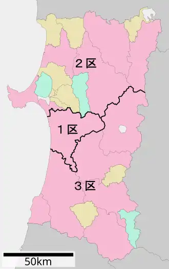 Carte de la circonscription.