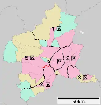 Carte de la circonscription.
