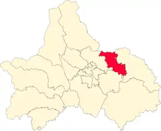 Localisation de Qīngbáijiāng Qū