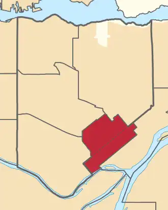 Carte de la circonscription