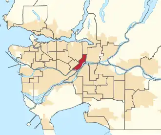 Carte de la circonscription
