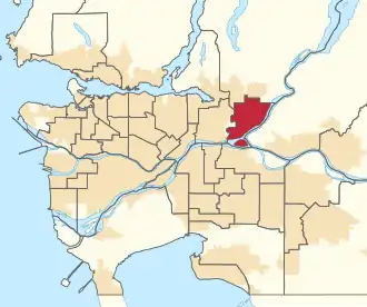 Carte de la circonscription