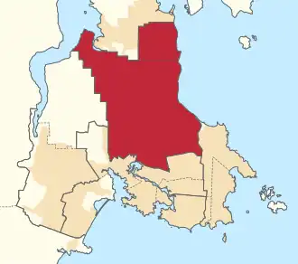 Carte de la circonscription