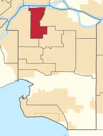 Carte de la circonscription