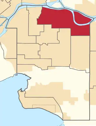 Carte de la circonscription