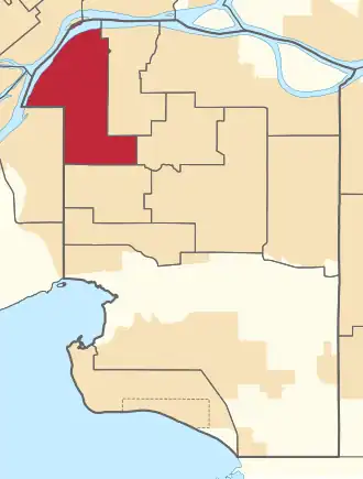 Carte de la circonscription