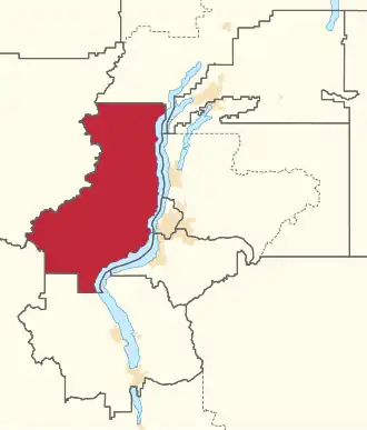 Carte de la circonscription