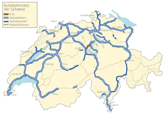 Image illustrative de l’article Autoroute A14 (Suisse)