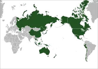 Carte de l'organisation