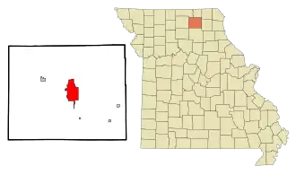 Localisation de Kirksville