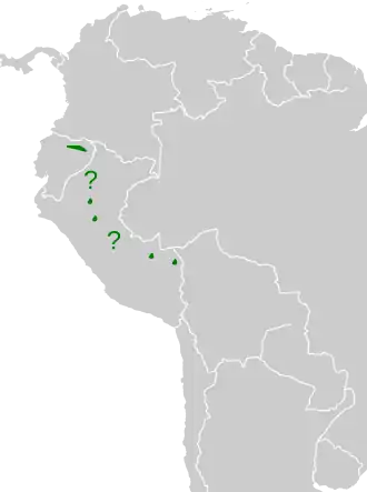 Description de l'image Agelasticus xanthophthalmus map.svg.