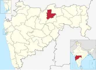 Localisation de District d'Akola