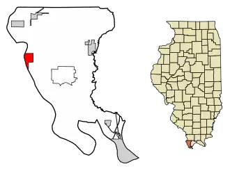 Localisation de Thebes