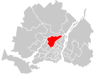 Carte de la circonscription