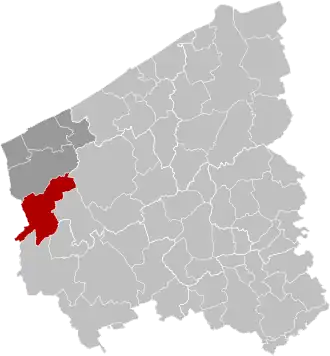 Localisation de Alveringem