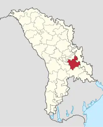 Localisation de Anenii Noi