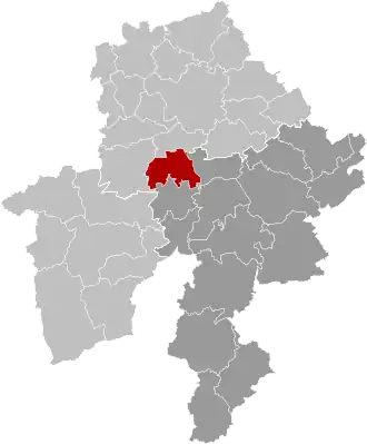 Localisation de Anhée