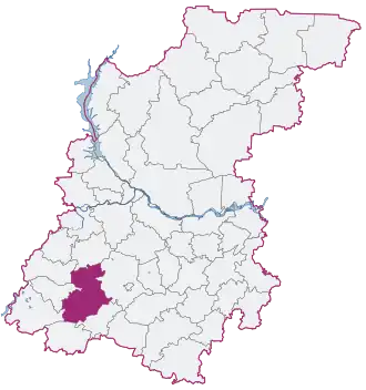 Localisation de Raïon d'Ardatov