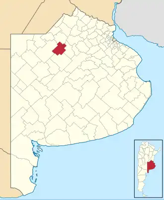 Localisation de General Viamonte