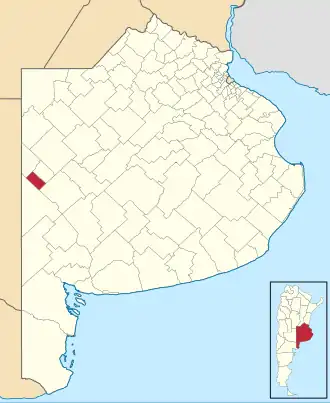 Localisation de Salliqueló