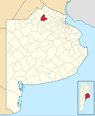 Localisation de Salto