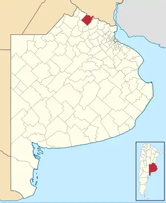 Localisation de San Pedro