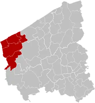 Arrondissement administratif de Furnes