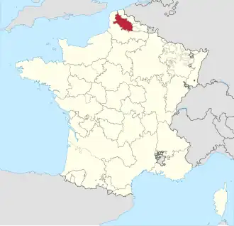 Carte de l'organisation