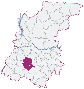 Localisation de Raïon d'Arzamas