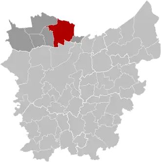 Localisation de Assenede