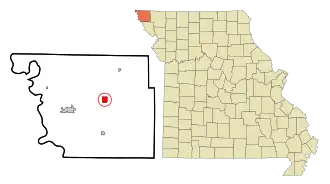 Localisation de Tarkio