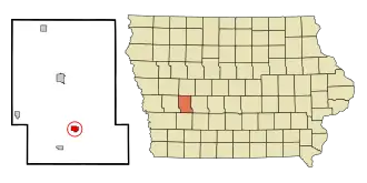 Localisation de Exira