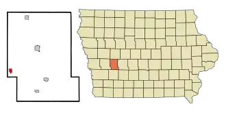 Localisation de Kimballton