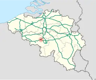 Image illustrative de l’article Autoroute A501 (Belgique)