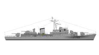 illustration de Enseigne de vaisseau Henry (aviso-escorteur)