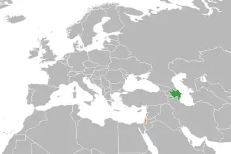 Palestine (État) et Azerbaïdjan