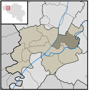 Localisation de Bachte-Maria-Leerne