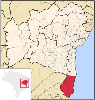 Microrégion de Porto Seguro