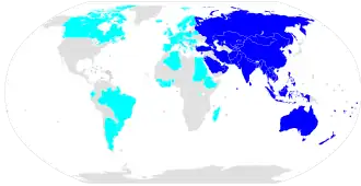 Carte de l'organisation