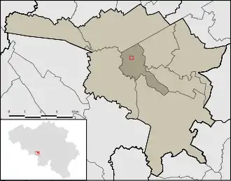 Localisation de Battignies