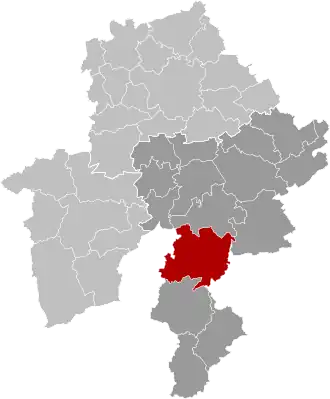 Localisation de Beauraing