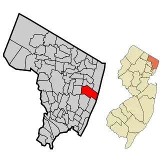 Localisation de Tenafly