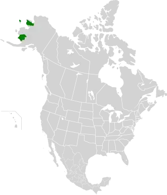 Description de l'image Beringia upland tundra map.svg.