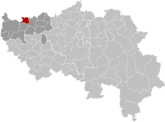 Localisation de Berloz